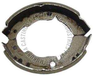 Front Cast Iron Car Brake Shoe, Color : Black