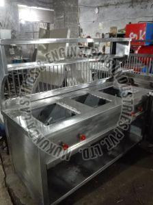 Stainless Steel Burner, For Industrial, Color : Silver