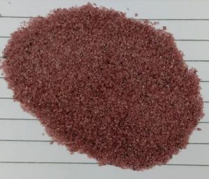 Red Garnet Sand, Form : Granules for Water Filtration