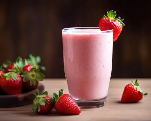 Strawberry Smoothie, Color : Pink