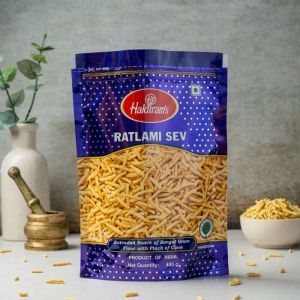Haldiram's Gram Flour Ratlami Sev, Packaging Type : Pouch