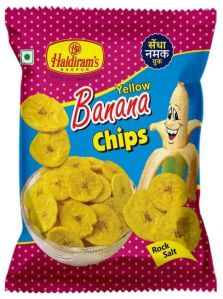 Haldiram's Yellow Banana Chips, Packaging Type : Pouch