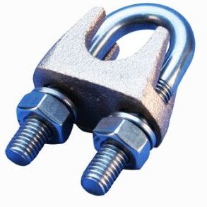 Cable Clamp U Bolt Saddle Standard, Length : Varies