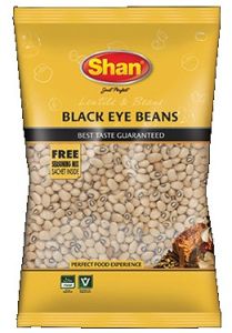 Smooth Black Eye Beans Uniform Grain Size