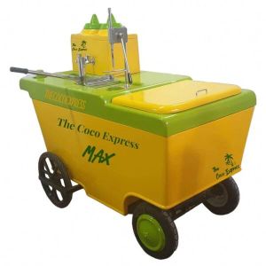 Max Coconut Water Vending Cart