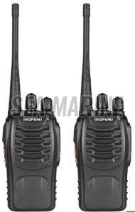 VHF Walkie Talkie, Color : Black for Team Communication