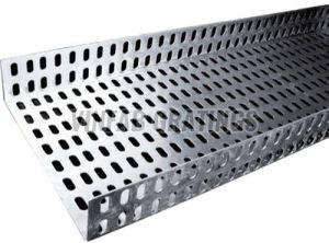 Stainless Steel Perforated Cable Tray, Color : Silver