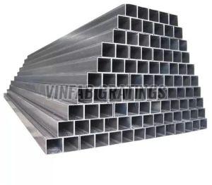 Polished Square Galvanized Steel Pipe, Color : Grey