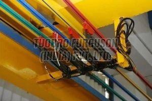 Powder Coated Metal Shrouded Conductor System, For Cranes, Hoists, Conveyor Belts Etc