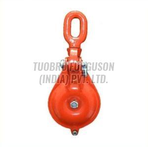 Powder Coated Hydraulic Metal Wire Rope Pulley Block, For Weight Lifting, Feature : Corrosion Resistance