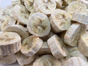 Freeze Dried Banana, Color : Yellow for Snacking, Baking