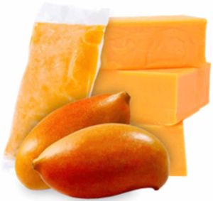 Frozen Totapuri Mango Pulp Puree, Color : Yellow for Food Beverage