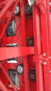 Steel Tower Crane Hoist Guide Roller, Color : Silver