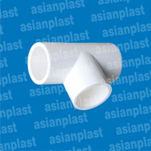 Asian Plast UPVC Plain Tee, Color : White