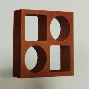 Terracotta Cubic Breeze Block