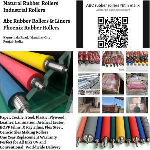 Lineomatic Rubber Roller Ruling Machine Roller