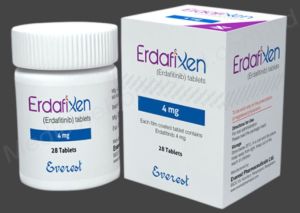 Erdafitinib 4 Mg Tablet, Grade Standard : Medicine Grade for Hospital