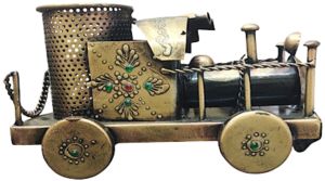 Pen Stand, Iron Wall Decor Wrought