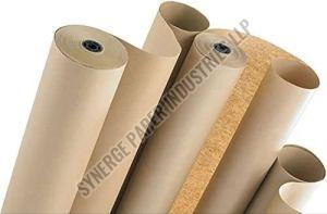 48 Inch Brown Plain Pattern Paper Roll