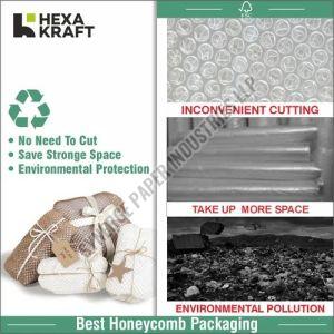 Hexkraft Honeycomb Paper Cushion Bubble Wrap Roll