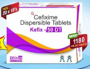 kefix-50 Dt Cefixime Dispersible Tablets