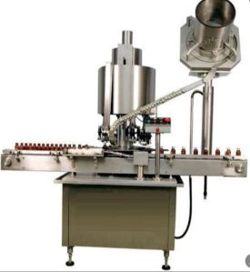 Ropp And Screw Capping Machine, Packaging Type : Silver