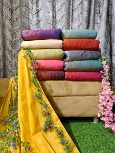 Zari Tissue Silk Fabric