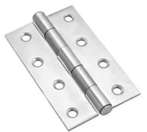 Polished Brass L Hinges, Color : Silver