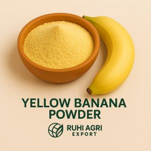 Spray Dried Banana Powder, Color : Yellowish for Baby Food