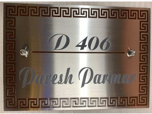 Customized Stainless Steel Name Plates