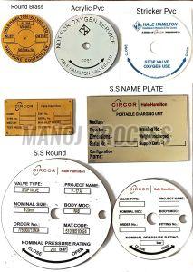 Stainless Steel Nameplate