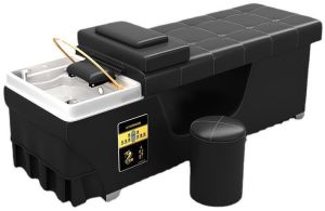 Automatic Battery Fiber Korean Massage Bed, Color : Black for Salon Use