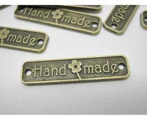 Zinc Alloy Embossed Garment Label