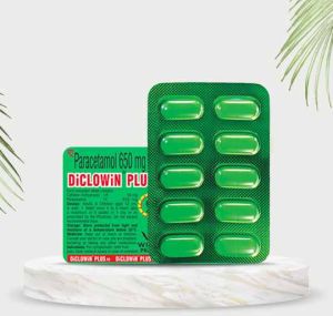 Diclowin Plus Diclofenac Paracetamol Tablet