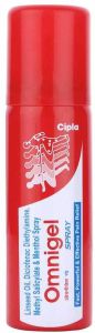 Omnigel Linseed Oil Diclofenac Diethylamine Menthol Methyl Salicylate Spray