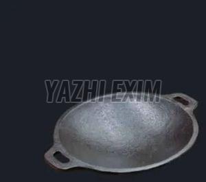 Metal Appam Pan, Color : Black for Cooking