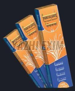 Panchajanya Real Sugandh Incense Sticks, Color : Brown for Religious