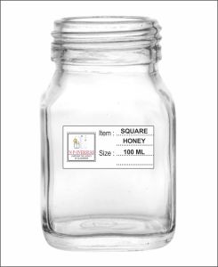 100 Ml Sq Honey Jar