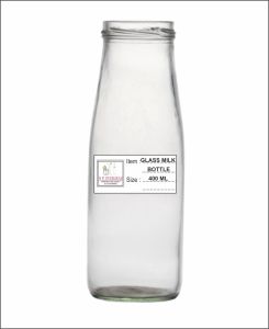 400 Ml Glass Milk Bottle