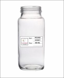 500 Ml Round Honey Jar