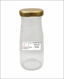 100 Ml Glass Milk Bottle