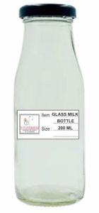 200 Ml Milk Glass Bottle
