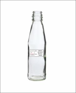 100 Ml Sauce Ketchup Glass Bottle, Color : Transparent