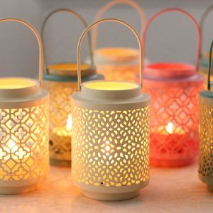 Polished Decorative Candle Lamps for Office, Mall, Hotel, Home