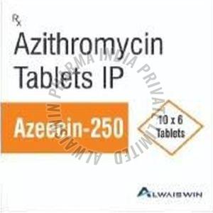 250 Mg Azithromycin Tablet, Color : Varies, Often White