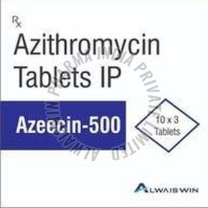 500 Mg Azithromycin Tablet, Color : White