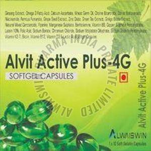 Alvit Activate 4g Soft Gel Capsules, Color : Green