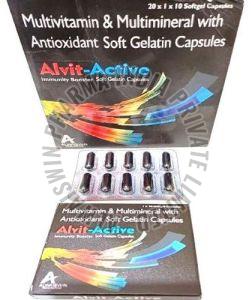 Multivitamin and Multimineral with Antioxidant Soft Gelatin