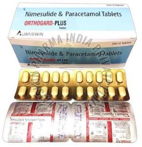 Nimesulide Paracetamol Tablet, Color : White