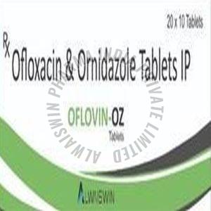 Ofloxacin and Ornidazole Tablets IP, Packaging Size : 20x10 Blister